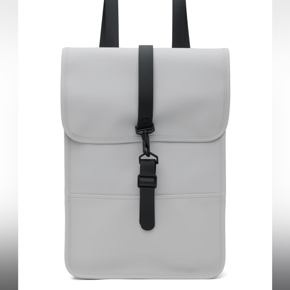 Rains backpack NWT- light gray